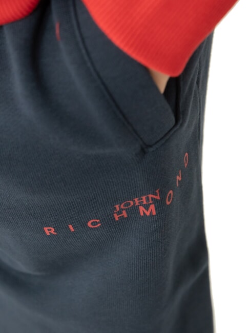 GUMMEL Sweat-shirt + pantalon rouge/bleu - Surv&ecirc;tements pour enfants