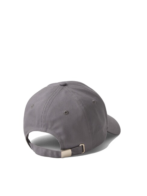 CKJ MONO LOGO Casquette de baseball en coton gris granit - Bonnets