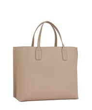 TOMMY HILFIGER TH DISTINCT Sac à main, avec bandoulière amovible taupe côtier - Sacs pour Femme - 2