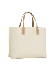 TOMMY HILFIGER TH DISTINCT Sac à main, avec bandoulière amovible beige classique - Sacs pour Femme - 2