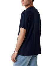 GUESS BSC EMBROIDERY LOGO T-shirt en coton avec logo brodé bleu intelligent multi - T-shirt - 2