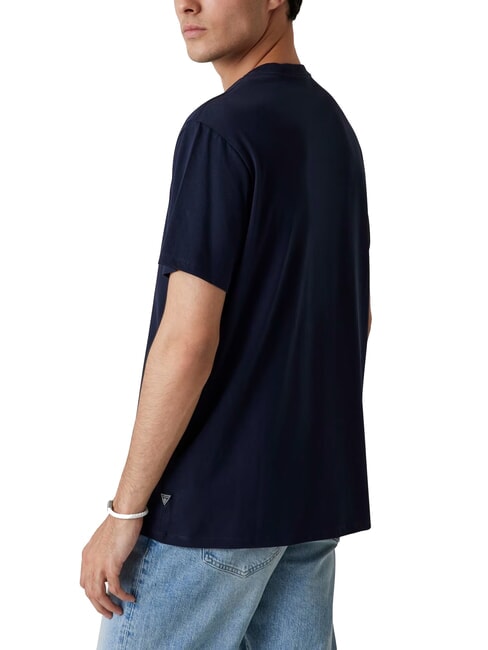 BSC EMBROIDERY LOGO T-shirt en coton avec logo brodé bleu intelligent multi - T-shirt