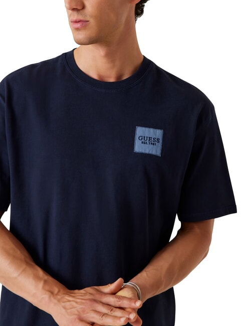 PATCH AT CHEST  T-shirt en coton smartblue - T-shirt