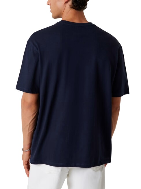 PATCH AT CHEST  T-shirt en coton smartblue - T-shirt