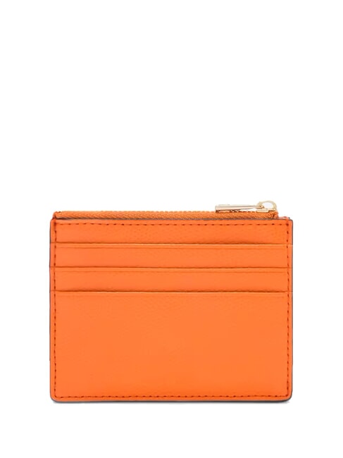 CAMELIA Porte-cartes / porte-monnaie en cuir paprika - Portefeuilles Femme