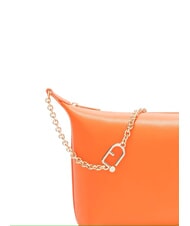 FURLA NUVOLA Mini sac porté épaule en cuir paprika - Sacs pour Femme - 3