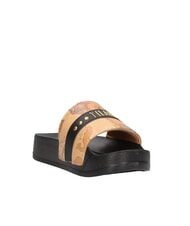 ALVIERO MARTINI PRIMA CLASSE GEO  Chaussons beige/noir géo - Chaussures Femme - 3