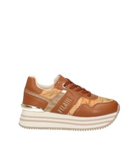 ALVIERO MARTINI PRIMA CLASSE GEO JR Baskets &agrave; plateforme avec logo lat&eacute;ral - Chaussures Femme
