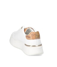 ALVIERO MARTINI PRIMA CLASSE GEO JR Baskets montantes avec logo latéral Blanc / Beige Géo - Chaussures Femme - 5