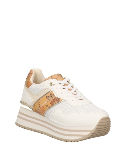 GEO JR Baskets &agrave; plateforme Blanc / Beige G&eacute;o - Chaussures Femme