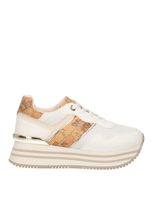 GEO JR Baskets &agrave; plateforme Blanc / Beige G&eacute;o - Chaussures Femme