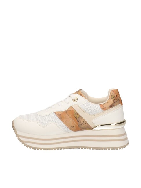 GEO JR Baskets &agrave; plateforme Blanc / Beige G&eacute;o - Chaussures Femme
