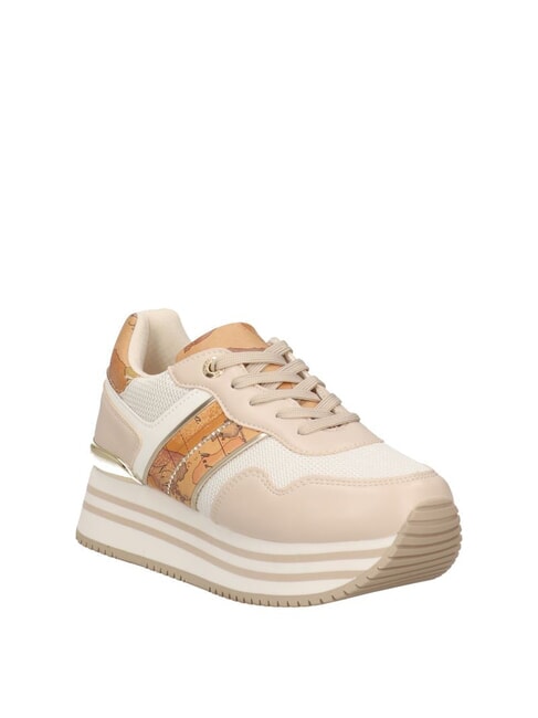 GEO JR Baskets &agrave; plateforme sable/g&eacute;o beige - Chaussures Femme
