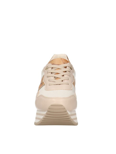 GEO JR Baskets &agrave; plateforme sable/g&eacute;o beige - Chaussures Femme