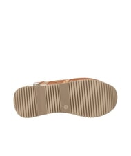 ALVIERO MARTINI PRIMA CLASSE GEO JR Baskets &agrave; plateforme avec logo lat&eacute;ral Cuir / Beige G&eacute;o - Chaussures Femme - 6