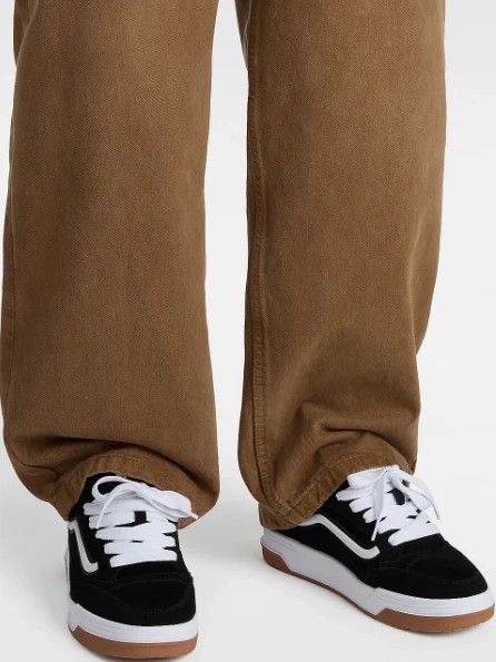 HYLANE Baskets noir/blanc/gomme - Chaussures Homme