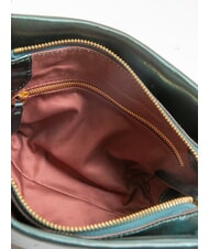 COCCINELLE CAMPIONARIO - BOHEME PEPITA Mini sac en cuir m&eacute;tallis&eacute; feuilles de chou fris&eacute; - Sacs pour Femme - 3