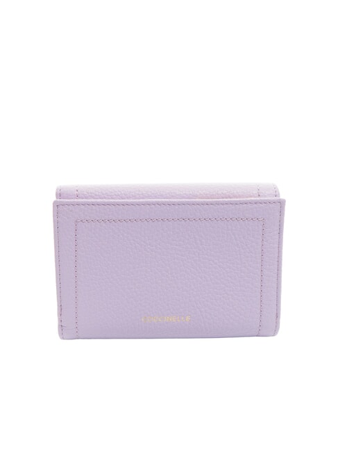 CAMPIONARIO - TALEA Portefeuille moyen en cuir martel&eacute; lav./lav. - Portefeuilles Femme