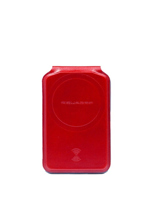 BLUE SQUARE Porte-cartes MagSafe avec tracker ROUGE - Portefeuilles Homme
