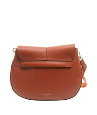 GIANNI CHIARINI HELENA ROUND Petit sac à bandoulière en cuir rouge brique - Sacs pour Femme - 4