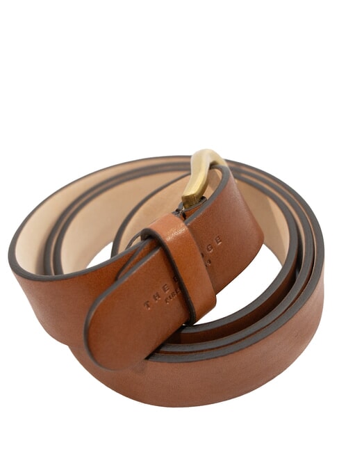 BERENICE Ceinture en cuir pour femme MARRON - Ceintures