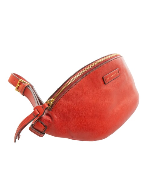 MARGHERITA  Sac banane en cuir cassis / or - Sacs pour Femme