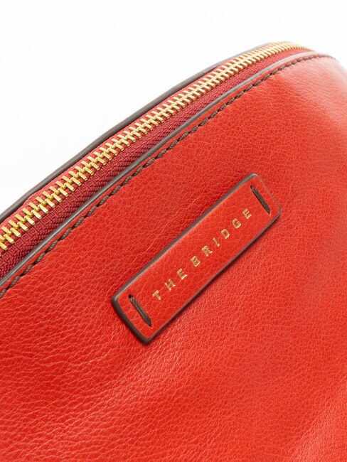 MARGHERITA  Sac banane en cuir cassis / or - Sacs pour Femme