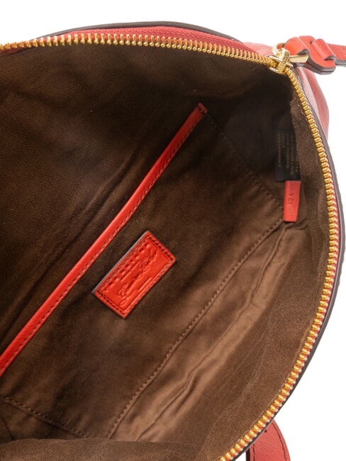 MARGHERITA  Sac banane en cuir cassis / or - Sacs pour Femme