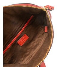 THE BRIDGE MARGHERITA  Sac banane en cuir cassis / or - Sacs pour Femme - 5