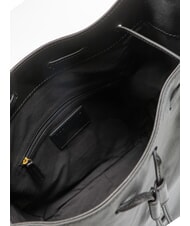 THE BRIDGE CARLOTTA Sac cartable en cuir avec poches black Gold - Sacs pour Femme - 5