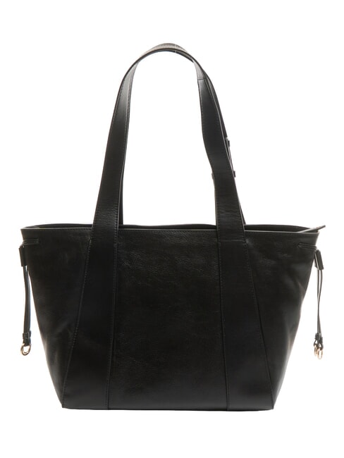 CARLOTTA Sac shopping en cuir black Gold - Sacs pour Femme