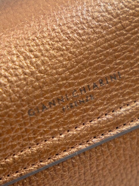 THREE Sac à bandoulière en cuir grillé - Sacs pour Femme