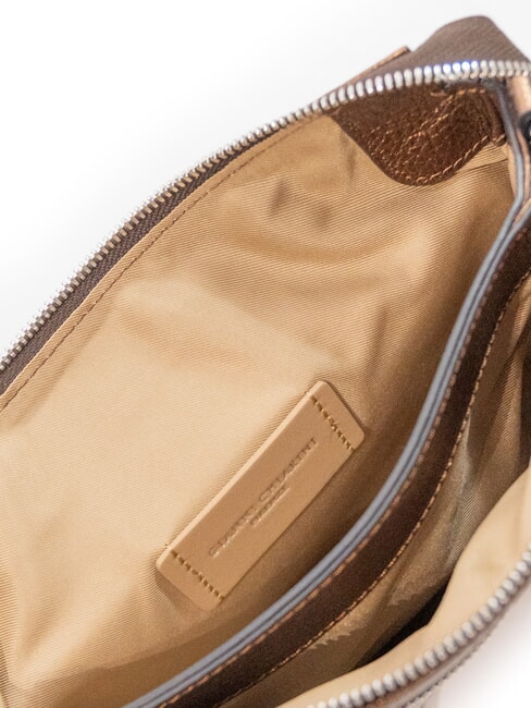 THREE Sac à bandoulière en cuir grillé - Sacs pour Femme