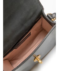 THE BRIDGE IRENE  Mini sac bandoulière en cuir black Gold - Sacs pour Femme - 5