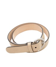 THE BRIDGE BERENICE  Ceinture en cuir beurre abb. ruth&eacute;nium w. - Ceintures - 3