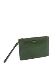 THE BRIDGE FIONA Pochette plate en cuir avec manchette vert anglais abb. or - Sacs pour Femme - 2
