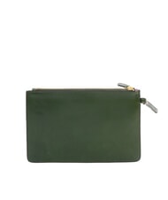 THE BRIDGE FIONA Pochette plate en cuir avec manchette vert anglais abb. or - Sacs pour Femme - 3