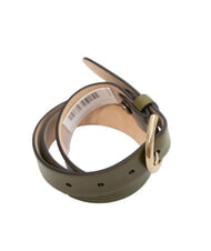 THE BRIDGE BERENICE  Ceinture en cuir thym abb gold - Ceintures - 3