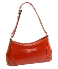 THE BRIDGE GIORGIA Sac bandoulière en cuir orange brûlé abb. or - Sacs pour Femme - 2