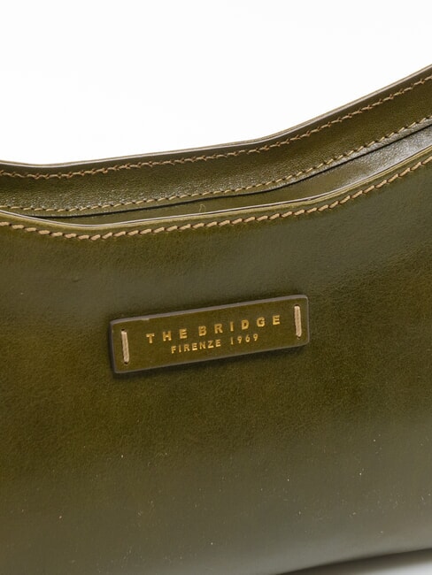 GIORGIA Sac bandoulière en cuir thym abb gold - Sacs pour Femme