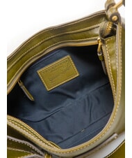 THE BRIDGE GIORGIA Sac bandoulière en cuir thym abb gold - Sacs pour Femme - 5