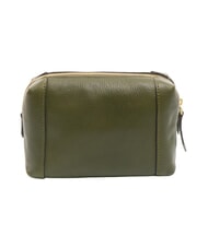 THE BRIDGE GEMMA  Trousse de beauté en cuir thym abb gold - Trousses - 3