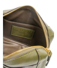 THE BRIDGE GEMMA  Trousse de beauté en cuir thym abb gold - Trousses - 4