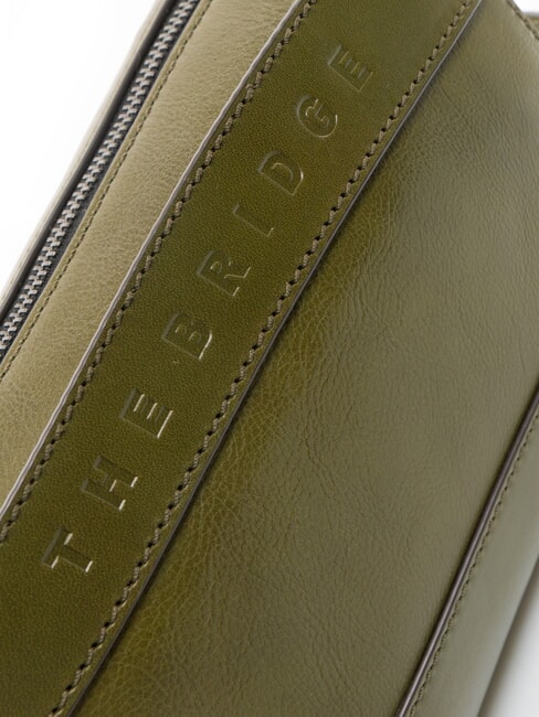 GIACOMO  La beauté du cuir thym/ruthénium foncé - Trousses