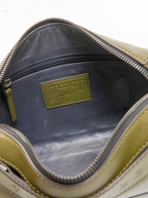 GIACOMO  La beauté du cuir thym/ruthénium foncé - Trousses