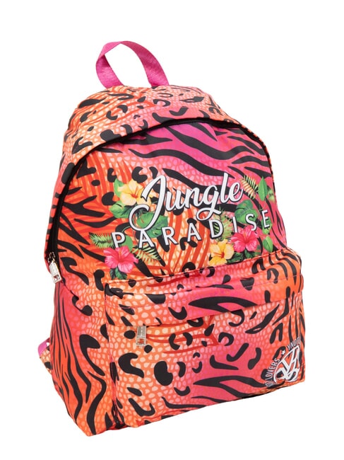 JUNGLE PARADISE Sac à dos imprimé fuchsia - Sacs pour Femme