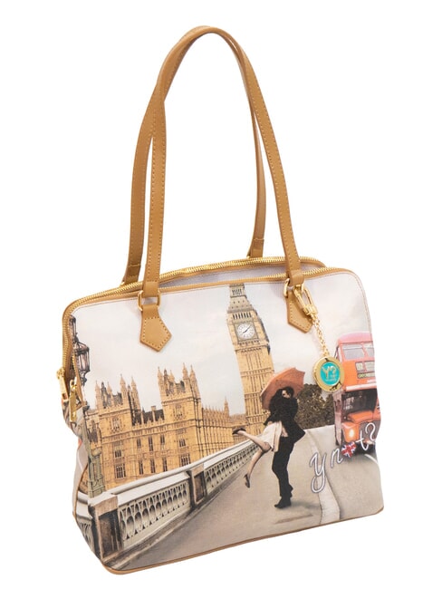 YESBAG Sac bandouli&egrave;re avec bandouli&egrave;re amour de Londres - Sacs pour Femme