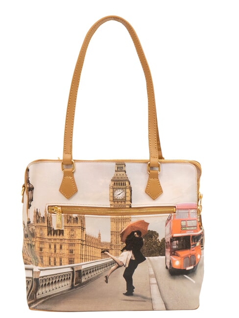 YESBAG Sac bandouli&egrave;re avec bandouli&egrave;re amour de Londres - Sacs pour Femme