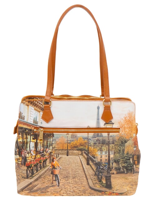 YESBAG Sac bandouli&egrave;re avec bandouli&egrave;re Paris romantique - Sacs pour Femme
