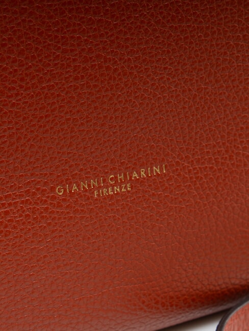 OTTAVIA Sac à bandoulière en cuir rouge brique - Sacs pour Femme